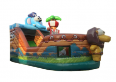 Inflatable slide mod. Galleon Animals mt 9x4.5x6h