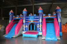 Inflatable Slide Castle Mod.Fanta mt.8x6x4h