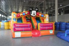 Inflatable slide mod. Double line mt.4.5x4.5x2.8h