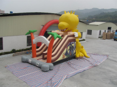 Inflatable slide mod. Dino mt. 10 x 4 x 8h