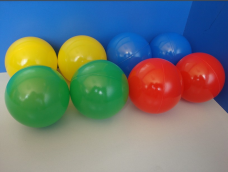 Colored balls conf. 500 pcs.