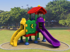 Castle Playground in Plastic